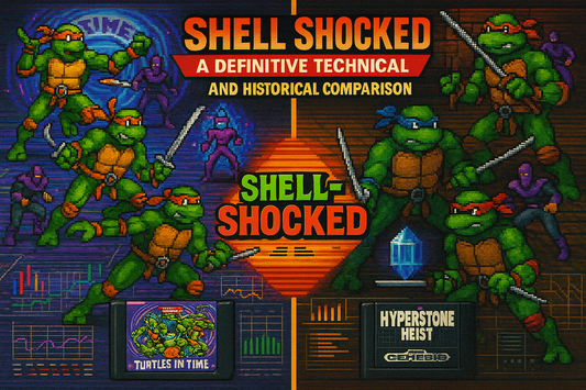 Shell Shocked: A Definitive Technical and Historical Comparison of Teenage Mutant Ninja Turtles IV: Turtles in Time (SNES) and The Hyperstone Heist (Genesis)