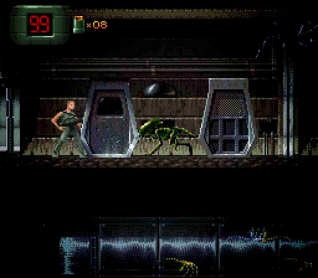 Alien 3 (SNES Compatible) - Reproduction Video Game Cartridge with Case and Manual image 3