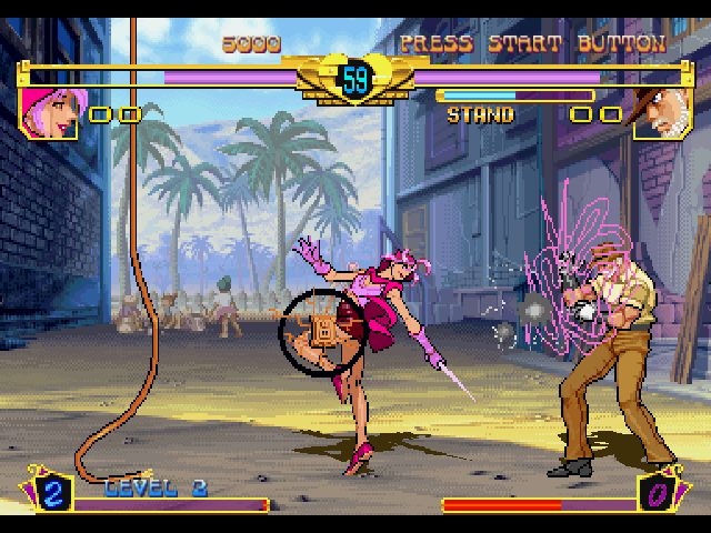 JoJo's Bizarre Adventure (DVD Case) (Dreamcast Compatible) - Reproduction Video Game CD