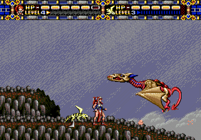 Alisia Dragoon (Genesis Compatible) – Reproduction Video Game Cartridge with Case and Manual