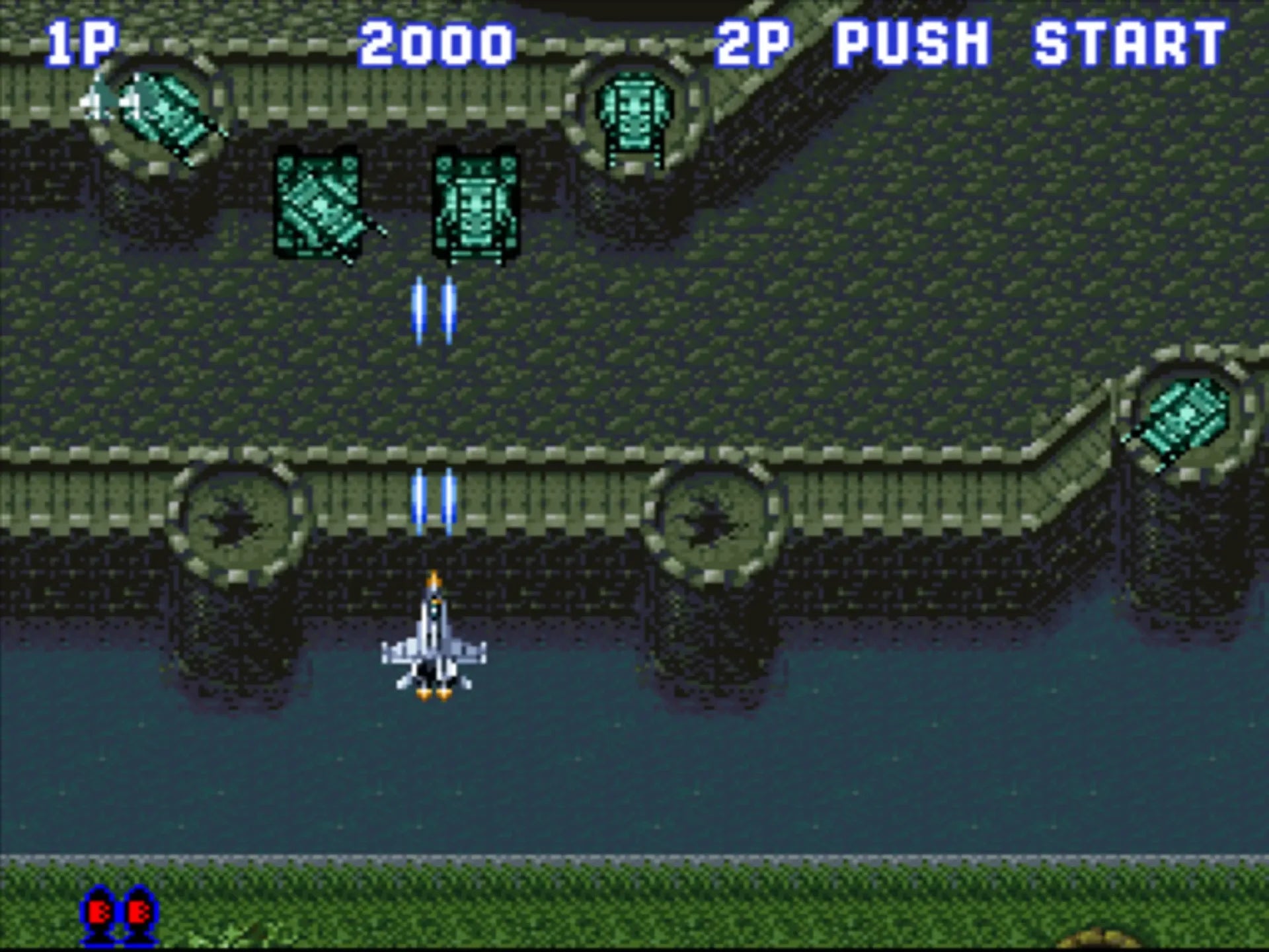 Aero Fighters (SNES Compatible) - Reproduction Video Game Cartridge with Case and Manual image 7