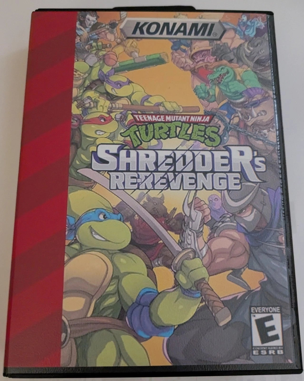Teenage Mutant Ninja Turtles (of Rage): Shredder's Re-Revenge (Genesis Compatible) (Glow in the Dark Ooze Edition) - with Case and Manual image 7