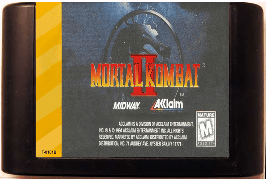 Mortal Kombat II (2) (32X Compatible) - Reproduction Video Game Cartridge image 0