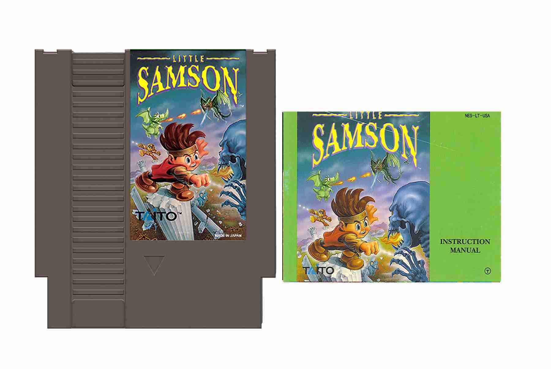 Little Samson (NES Compatible) - Reproduction Video Game Cartridge with Manual image 0