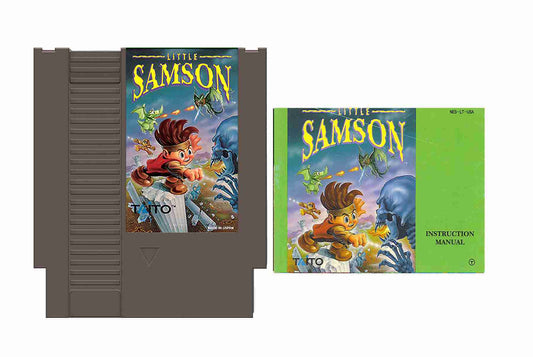 Little Samson (NES Compatible) - Reproduction Video Game Cartridge with Manual image 0