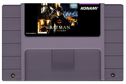 Batman Returns (SNES Compatible) - Reproduction Video Game Cartridge image 0