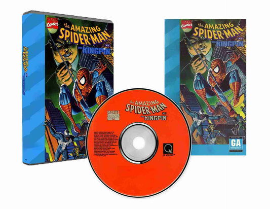 The Amazing Spider-Man Vs. The Kingpin (DVD Case) (Sega CD Compatible) - Reproduction Video Game CD image 0