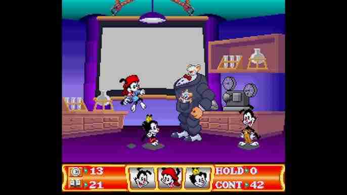 Animaniacs (SNES Compatible) - Reproduction Video Game Cartridge with Case and Manual image 3