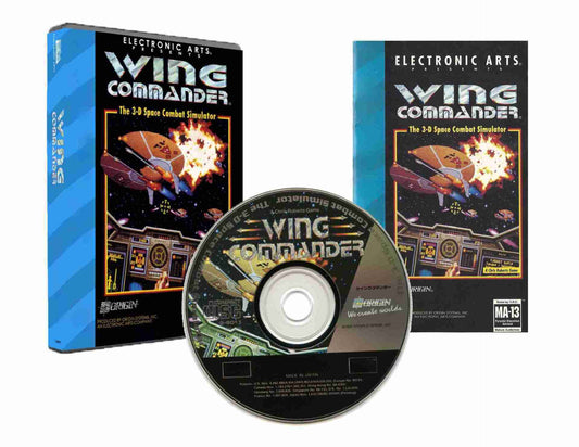 Wing Commander (DVD Case) (Sega CD Compatible) - Reproduction Video Game CD image 0