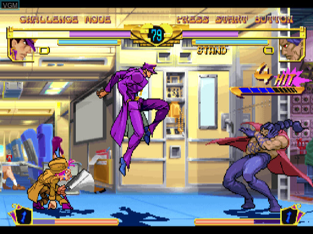 JoJo's Bizarre Adventure (DVD Case) (Dreamcast Compatible) - Reproduction Video Game CD