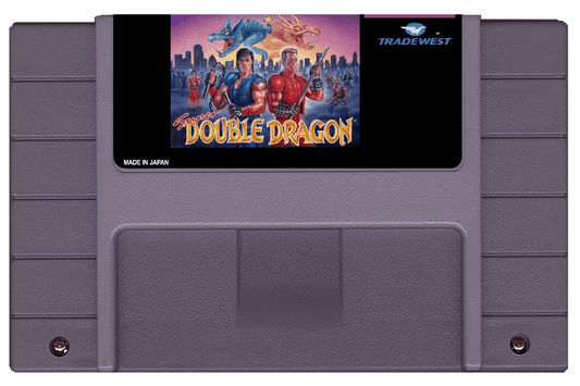 Super Double Dragon (SNES Compatible) - Reproduction Video Game Cartridge image 0