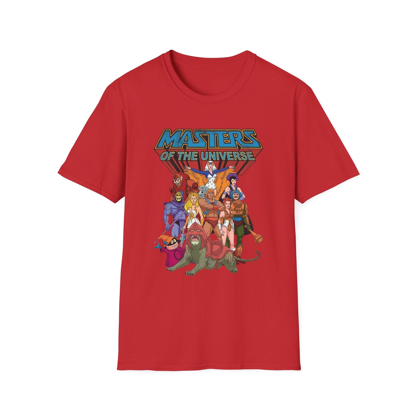 Masters of the Universe He-Man Characters T-Shirt - Skeletor She-Ra And More Retro Graphic Tee