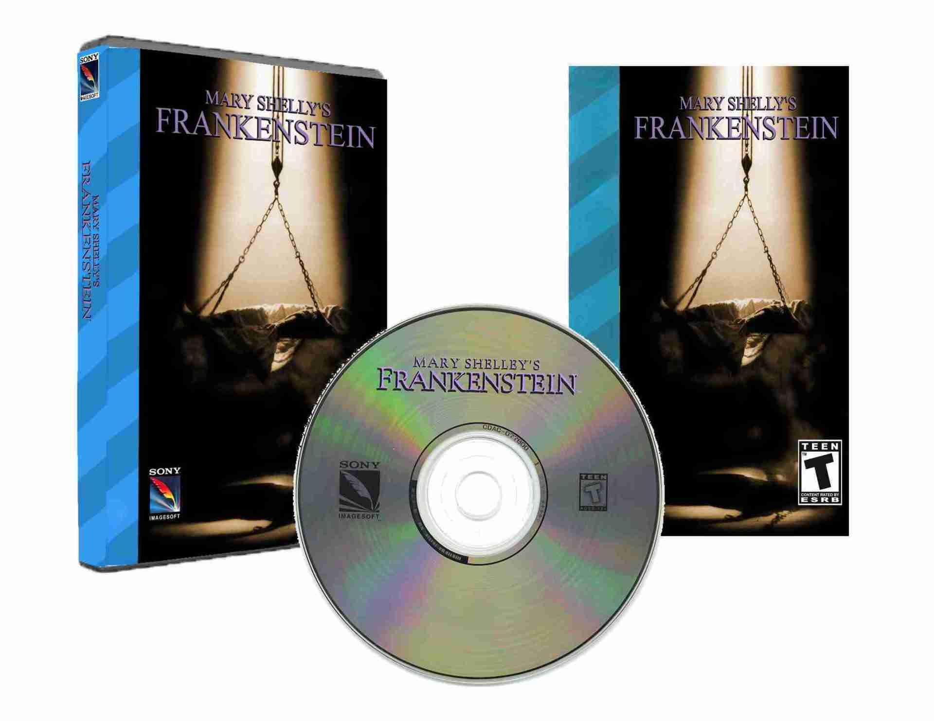 Mary Shelley's Frankenstein (DVD Case) (Sega CD Compatible) – Reproduction Video Game CD image 0