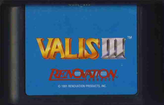 Valis III (Genesis Compatible) - Reproduction Video Game Cartridge image 0