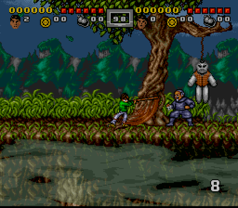 3 Ninjas Kick Back (SNES Compatible) - Reproduction Video Game Cartridge with Case and Manual image 3