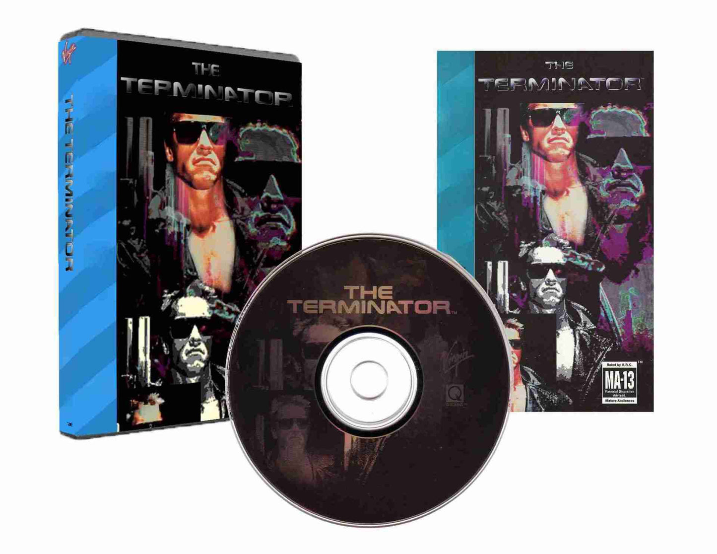 The Terminator (DVD Case) (Sega CD Compatible) - Reproduction Video Game CD image 0