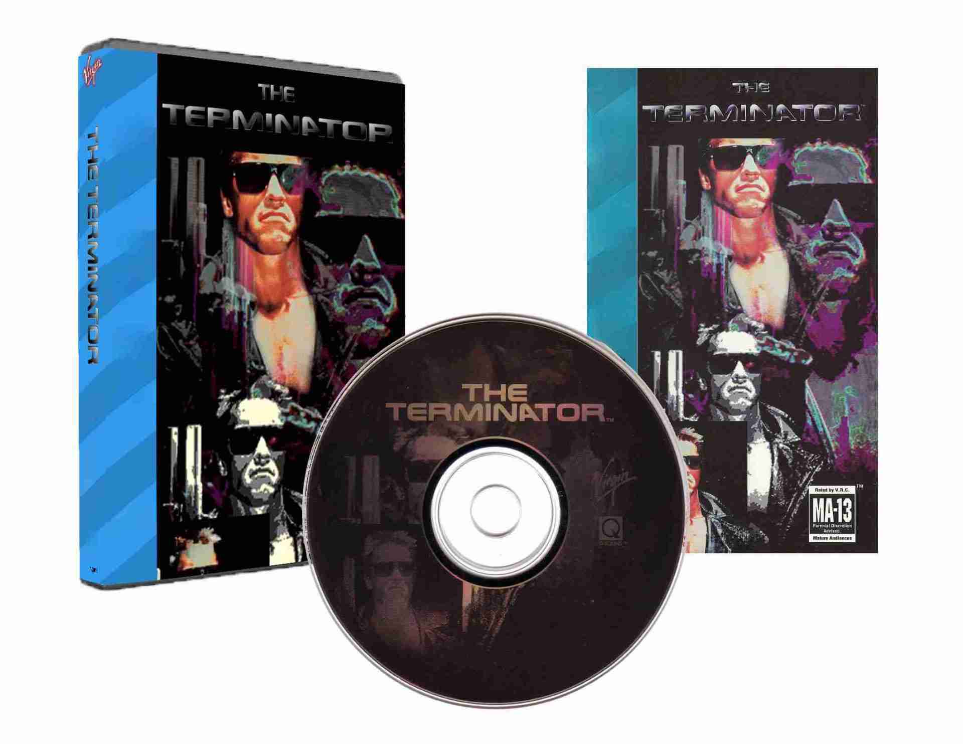 The Terminator (DVD Case) (Sega CD Compatible) - Reproduction Video Game CD image 0