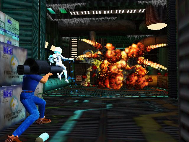 Blue Stinger (DVD Box) (Dreamcast Compatible) – Reproduction Video Game CDs