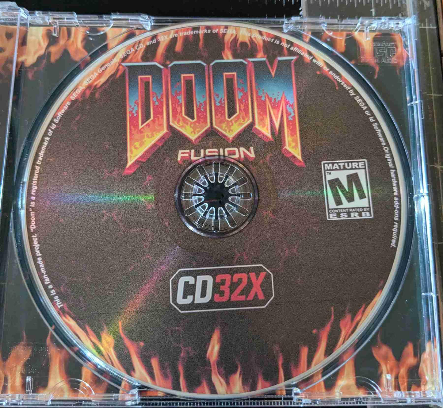 Doom CD32X Fusion (V2.2) - SRAM Saving - Reproduction Video Game Cartridge and Compact Disc with Case and Manual image 12