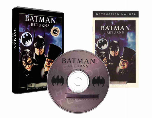 Batman Returns (DVD Case) (Sega CD Compatible) - Reproduction Video Game CD image 0