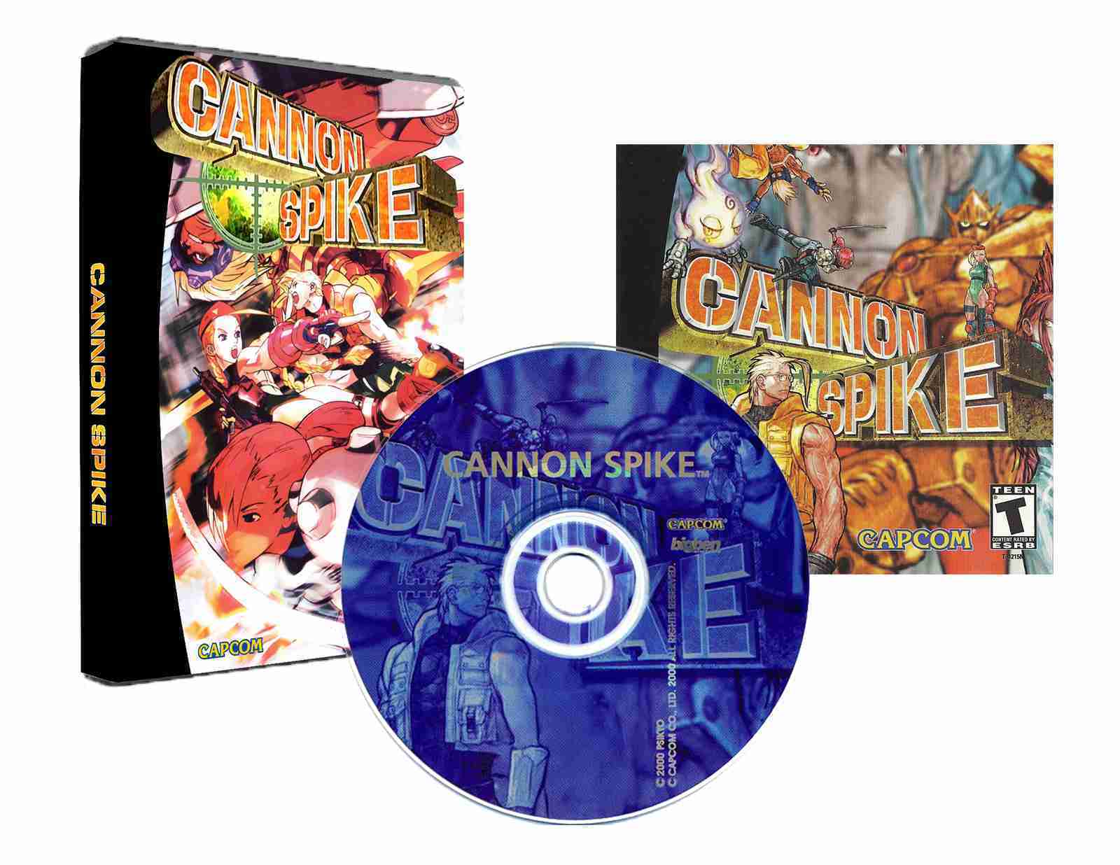 Cannon Spike (DVD Box) (Dreamcast Compatible) – Reproduction Video Game CD image 0