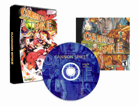 Cannon Spike (DVD Box) (Dreamcast Compatible) – Reproduction Video Game CD image 0