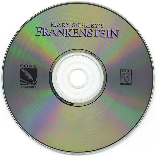 Mary Shelley's Frankenstein (DVD Case) (Sega CD Compatible) – Reproduction Video Game CD