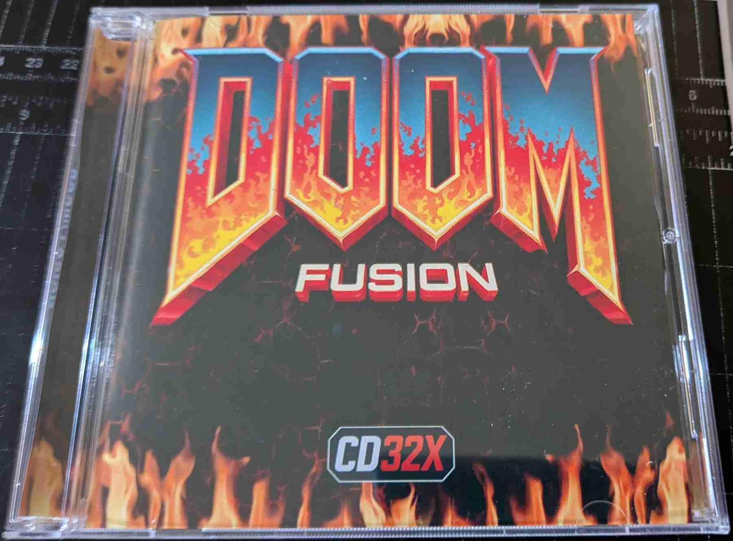 Doom CD32X Fusion (V2.2) - SRAM Saving - Reproduction Video Game Cartridge and Compact Disc with Case and Manual image 8