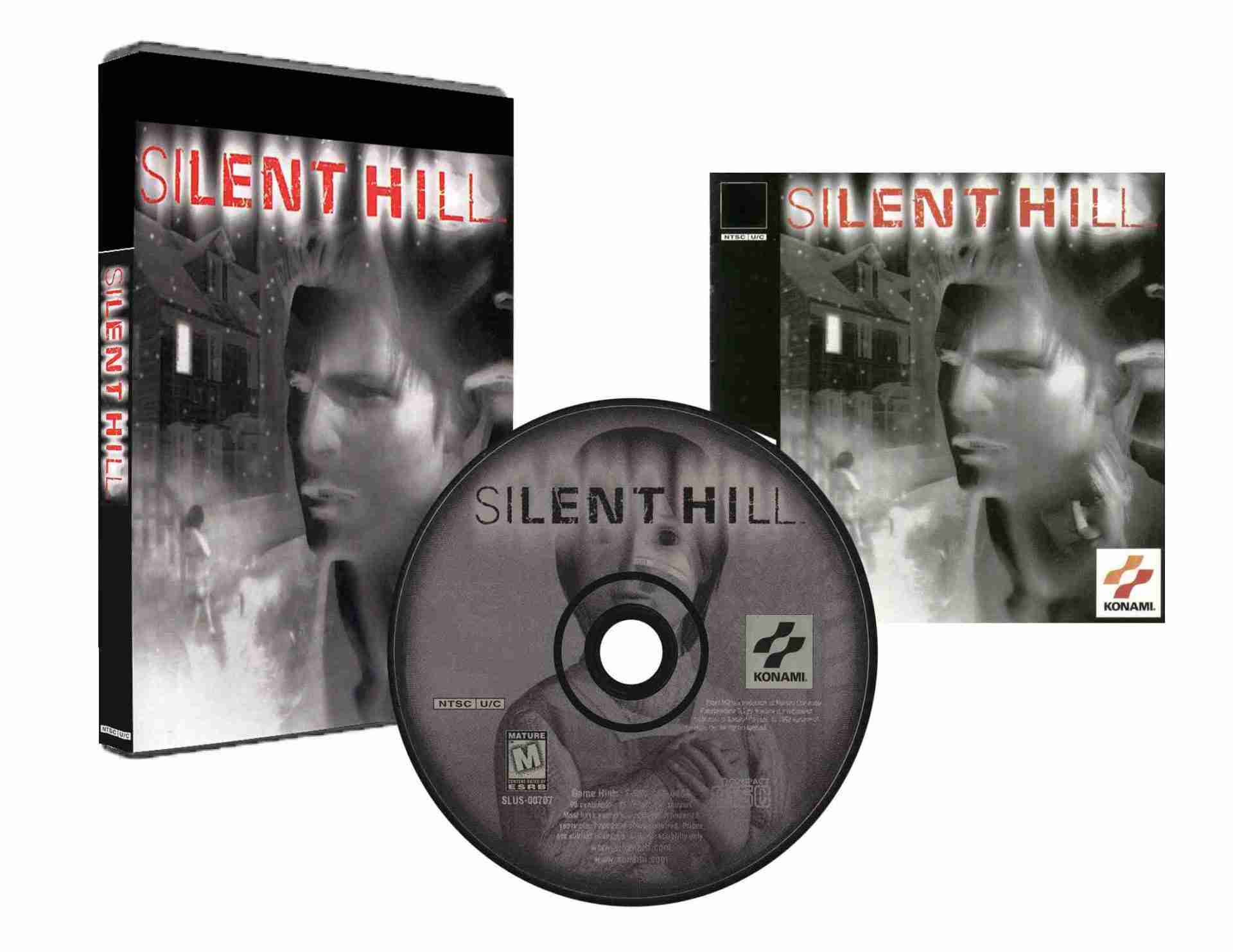 Silent Hill (DVD Case) - (PS1 Compatible for Polymega or Modded PS1) - Reproduction Video Game CD image 0