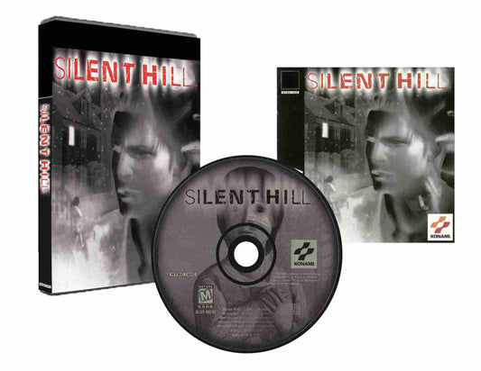 Silent Hill (DVD Case) - (PS1 Compatible for Polymega or Modded PS1) - Reproduction Video Game CD image 0