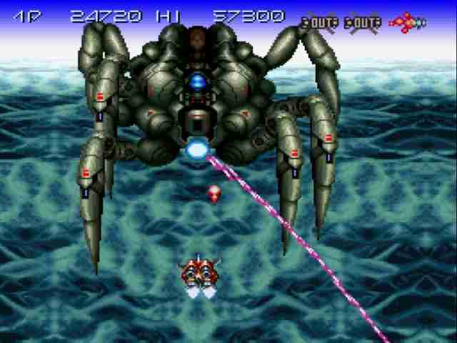 Axelay (SNES Compatible) - Reproduction Video Game Cartridge with Case and Manual image 3