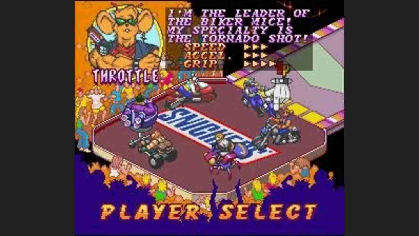 Biker Mice From Mars (SNES Compatible) - Reproduction Video Game Cartridge with Case and Manual image 5