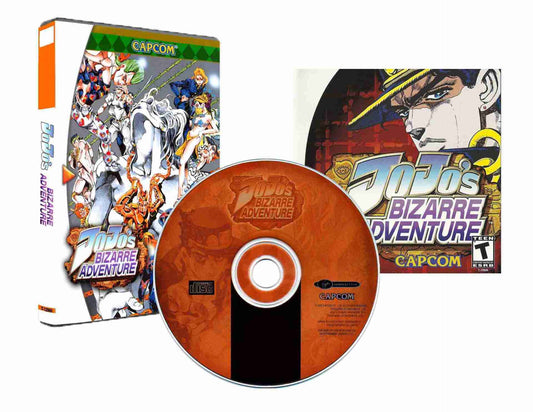 JoJo's Bizarre Adventure (DVD Case) (Dreamcast Compatible) - Reproduction Video Game CD image 0