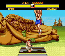 Street Fighter II: Champion Edition (July 30, 1993 prototype) - (Genesis Compatible) - Reproduction Video Game Cartridge with Case and Manual image 3