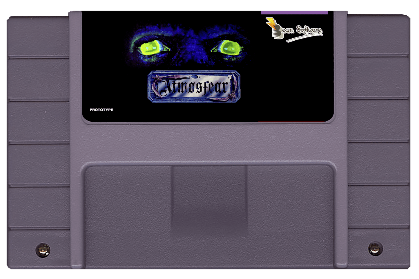 Atmosfear (Nightmare)(Prototype) (SNES Compatible) - Reproduction Video Game Cartridge image 0