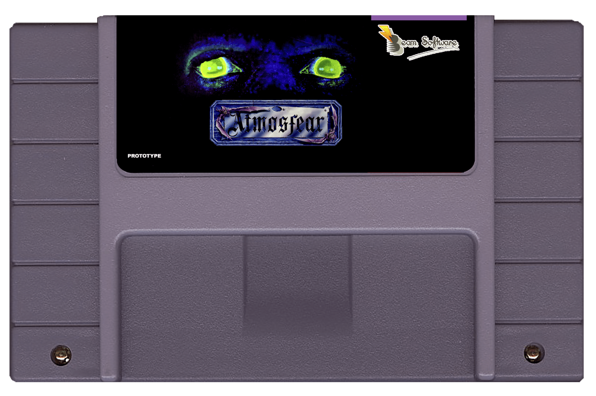 Atmosfear (Nightmare)(Prototype) (SNES Compatible) - Reproduction Video Game Cartridge image 0