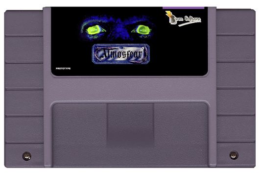 Atmosfear (Nightmare)(Prototype) (SNES Compatible) - Reproduction Video Game Cartridge image 0