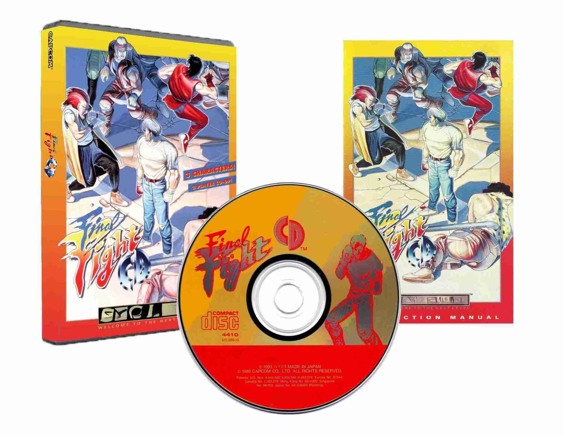Final Fight CD (Sega CD Compatible) - Reproduction Video Game CD image 0