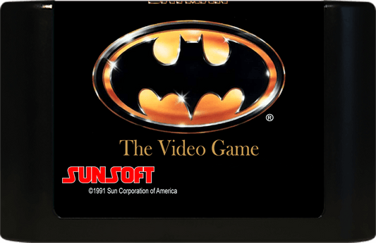 Batman: The Video Game (Genesis Compatible) - Reproduction Video Game Cartridge image 0