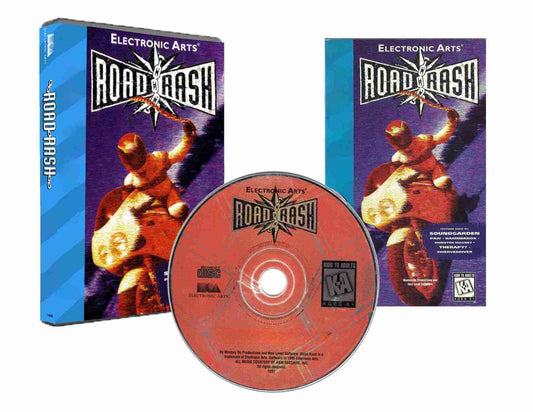 Road Rash (DVD Case) (Sega CD Compatible) - Reproduction Video Game CD image 0