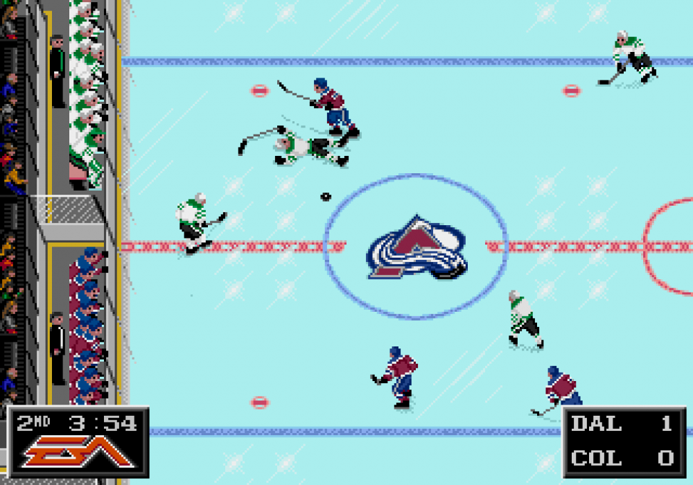 NHL '94 2025 Edition (v3.8) (Genesis Compatible) - Reproduction Video Game Cartridge with Box and Manual