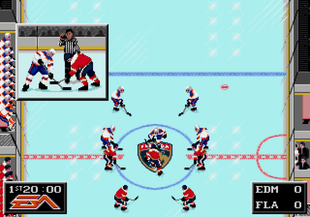 NHL '94 2025 Edition (v3.8) (Genesis Compatible) - Reproduction Video Game Cartridge with Box and Manual