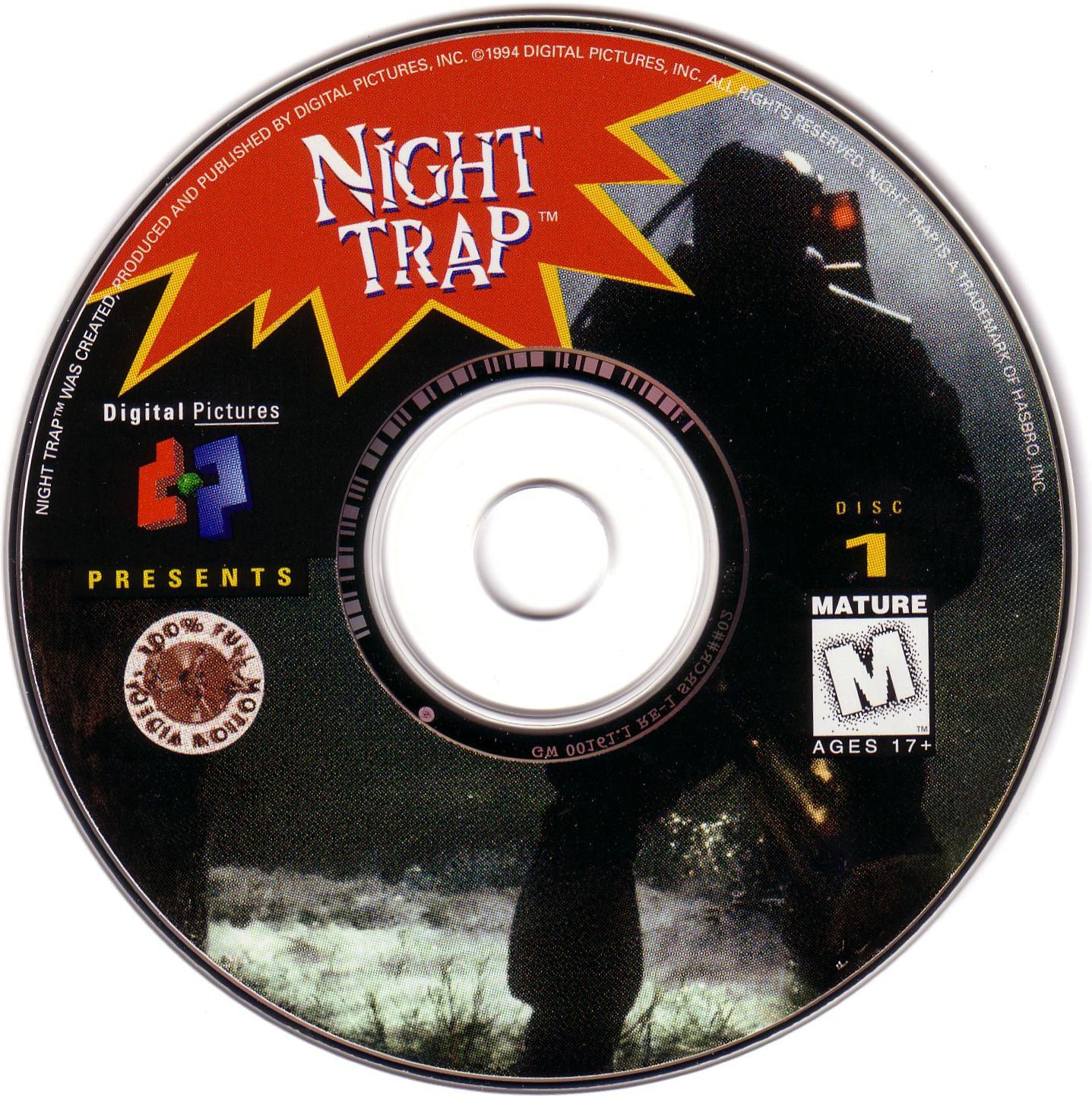 Night Trap 32X (DVD Case) (Sega CD 32X Compatible) - Reproduction Video Game CD