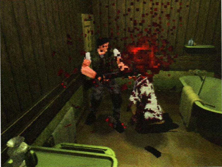 Resident Evil (DVD Case) (Saturn Compatible for Polymega or Modded Saturn) - Reproduction Video Game CD