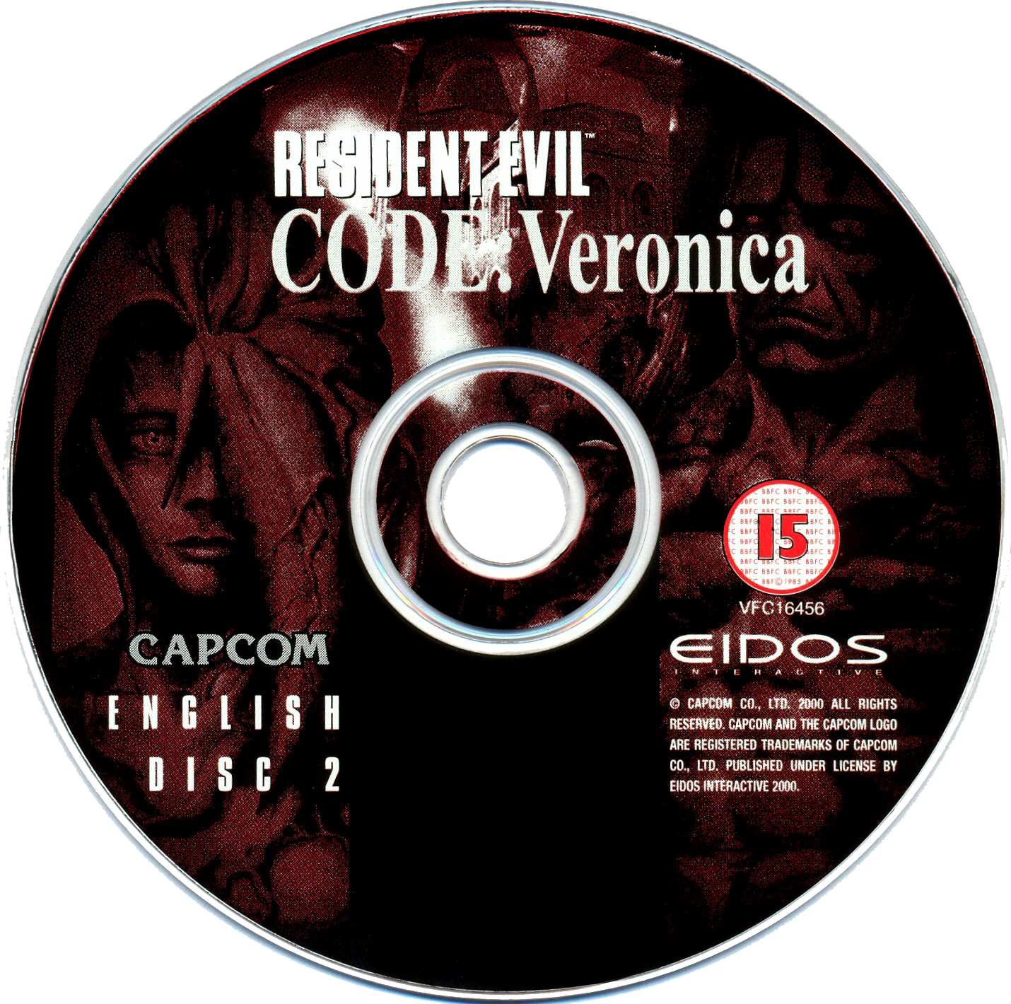 Resident Evil Code: Veronica (DVD Case) (Dreamcast Compatible) - Reproduction Video Game CD