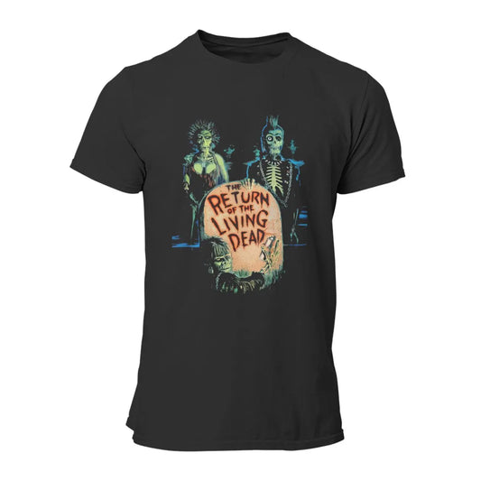 Return of the Living Dead T-Shirt - Retro Horror Movie Tee - Zombie Cult Classic Vintage Graphic Shirt
