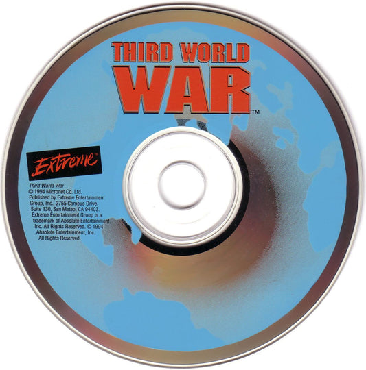 Third World War (DVD Case) (Sega CD Compatible) – Reproduction Video Game CD