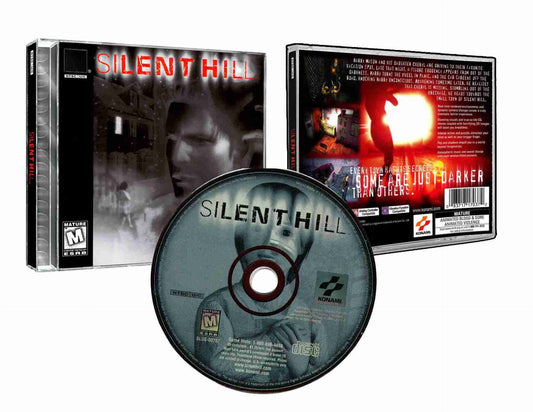 Silent Hill (Jewel Case) - (PS1 Compatible for Polymega or Modded PS1) - Reproduction Video Game CD image 0