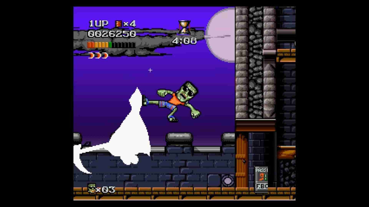 The Adventures of Dr. Franken (SNES Compatible) - Reproduction Video Game Cartridge with Case and Manual image 8