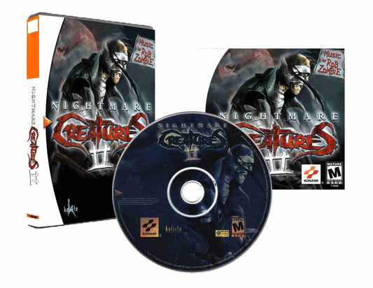 Nightmare Creatures II (DVD Box) (Dreamcast Compatible) - Reproduction Video Game CD image 0